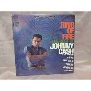 Best of Johnny Cash - Ring of Fire - VG+ - Vinyl LP Album Stereo